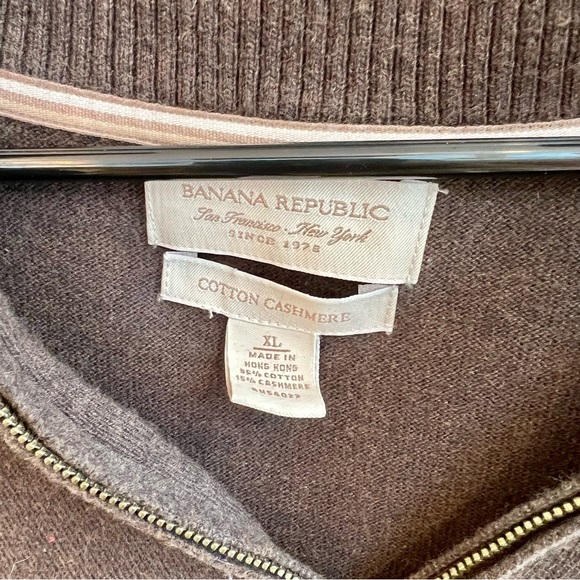 Men’s Banana Republic Half-Zip Sweater - Picture 3 of 5